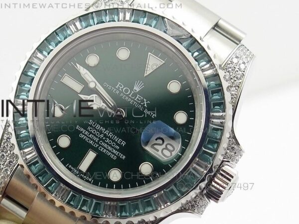 Submariner 116610 Green Diamond – Bild 3