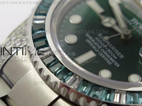 Submariner 116610 Green Diamond – Bild 4