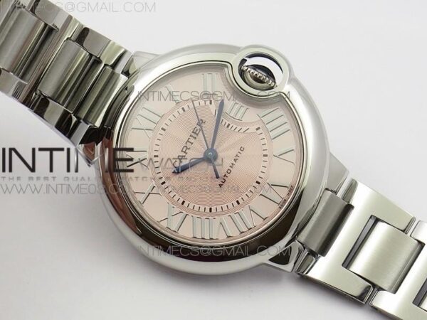 Ballon Bleu 33mm SS AF Pink Dial on SS Bracelet – Bild 2