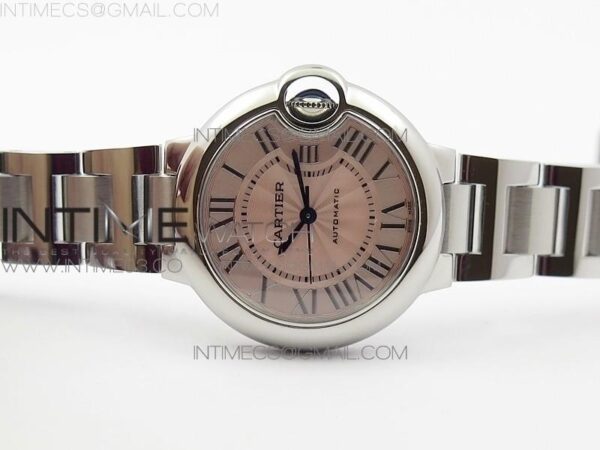 Ballon Bleu 33mm SS AF Pink Dial on SS Bracelet – Bild 3