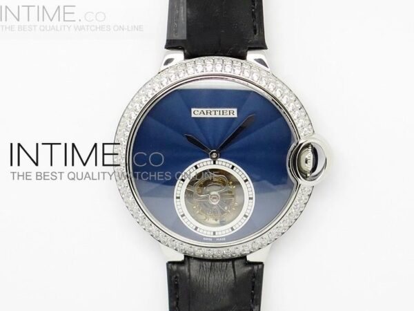 Ballon Bleu Tourbillon SS Blue