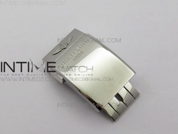 BREITLING BLACK GUMMY RUBBER STRAP 24/20 + GENUINE CLASP – Bild 2