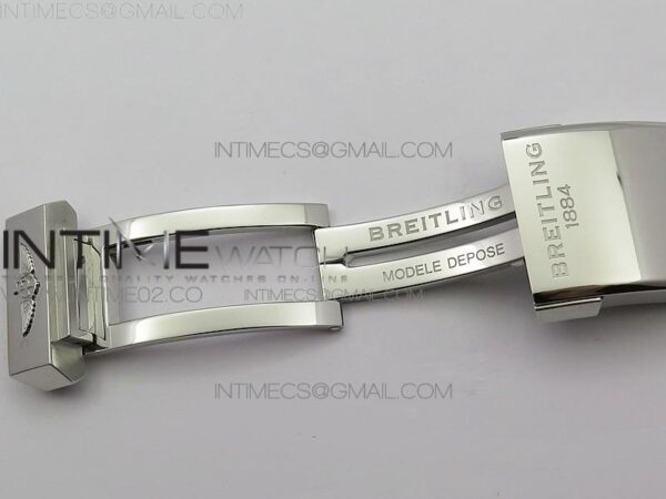 BREITLING BLACK GUMMY RUBBER STRAP 24/20 + GENUINE CLASP – Bild 6