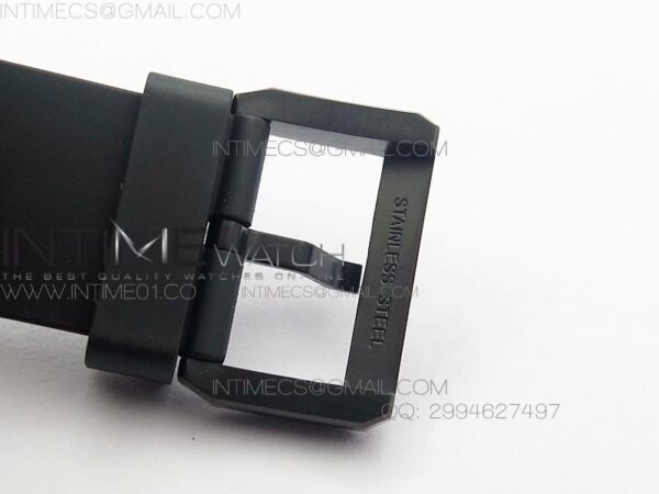 Calibre de Cartier W7100056 DLC JJF Black Dial on Black Rubber Strap 23J – Bild 11