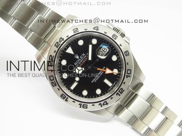 EXPLORER II 42MM 216570 SS BP BLACK DIAL A3187 – Bild 2