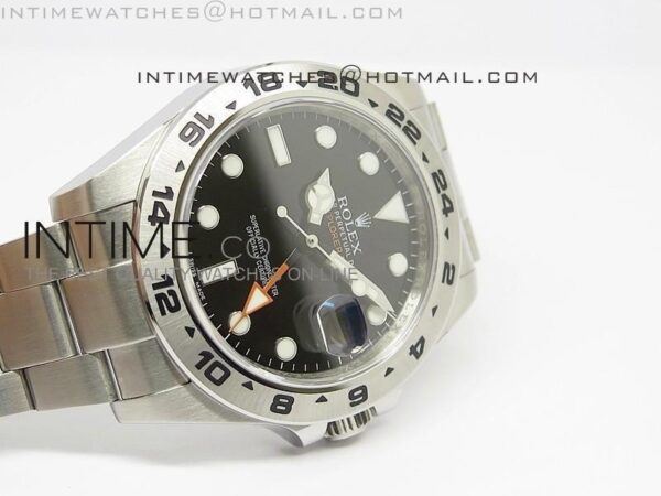 EXPLORER II 42MM 216570 SS BP BLACK DIAL A3187 – Bild 4