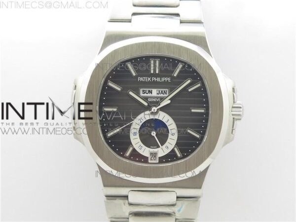 NAUTILUS MOONPHASE SS V3 GRAY DIAL