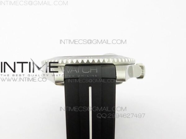 RUBBERB WHITE LINE RUBBER STRAP WITH TANG BUCKLE FOR SUBMARINER – Bild 6