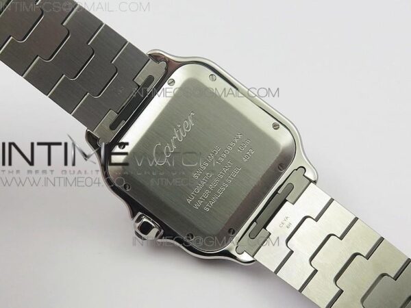 Santos de Cartier 40mm 2018 SS/RG BVF RG Bezel White Dial on SS/RG SmartLinks Bracelet – Bild 21