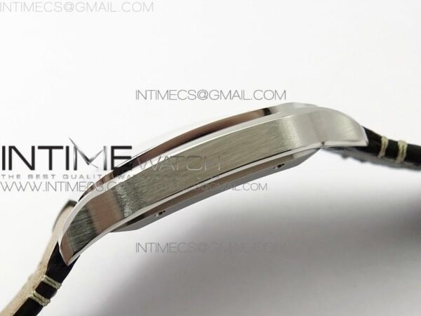Santos de Cartier Large 2018 KOR  White Dial on Brown Leather Strap – Bild 11