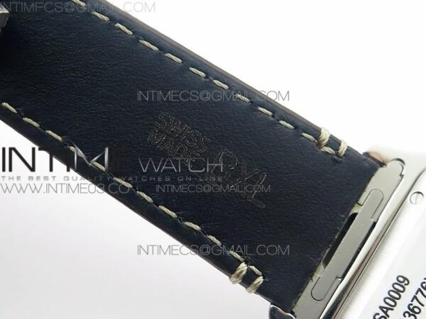 Santos de Cartier Large 2018 KOR  White Dial on Brown Leather Strap – Bild 16