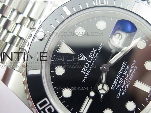Submariner 116610 LN Black Ceramic jubilee BP – Bild 3