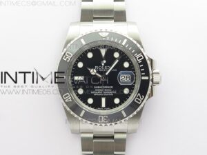 Submariner 116610 LN Black Ceramic ARF 1:1 Best Edition 904L SS Case and Bracelet AR3135 V4