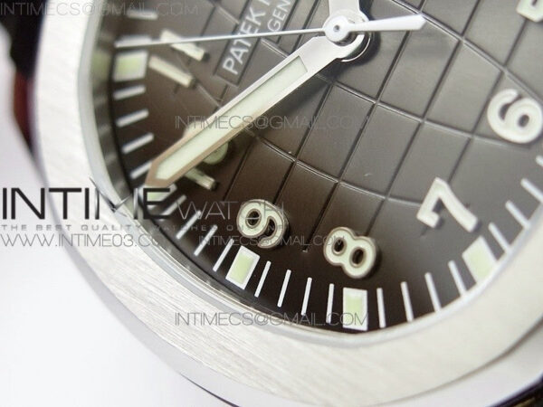 Aquanaut Jumbo 5167A SS ZF 1:1 Best Edition Black Dial on Black Rubber Strap 324CS (Free box) – Bild 8