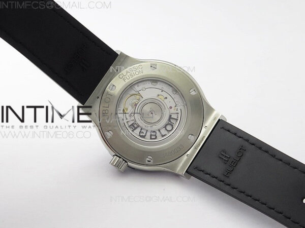 Classic Fusion 42mm SS APSF 1:1 Best Edition Gray Dial On Gummy Strap A2892 – Bild 16