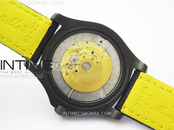 AVENGER V32395 45mm Ti DLC 1:1 Best Edition Yellow Dial on Nylon Strap A2824 – Bild 16