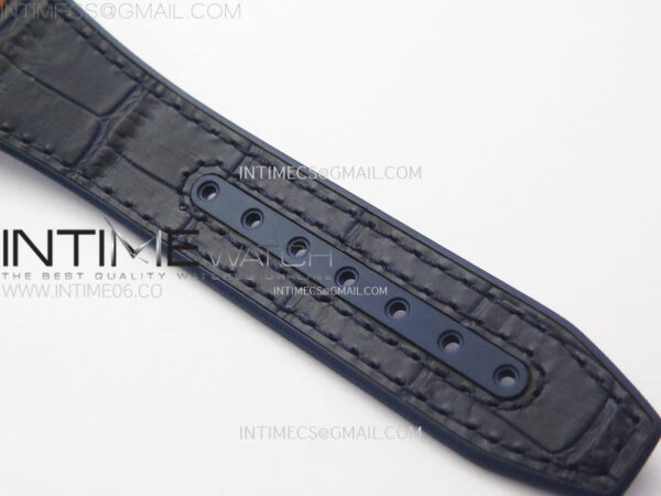 Constellation 41mm Blue Ceramic Bezel RG VSF 1:1 Best Edition Blue Dial on Blue Gummy Strap A8900 – Bild 17
