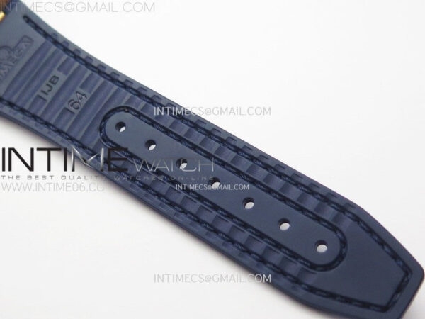 Constellation 41mm Blue Ceramic Bezel RG VSF 1:1 Best Edition Blue Dial on Blue Gummy Strap A8900 – Bild 18