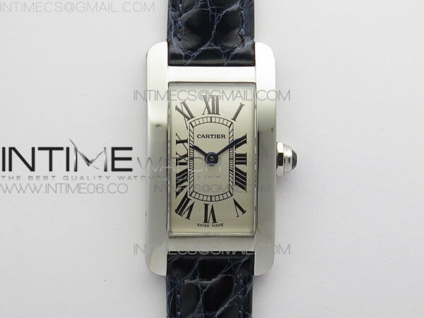 Tank WJTA0029 29mm 8848F SS Silver Dial on Black Croco Strap Ronda Quartz