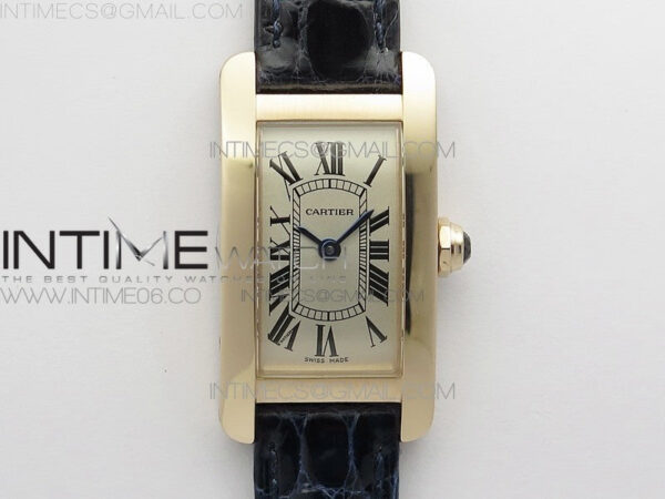 Tank WJTA0029 29mm 8848F RG Silver Dial on Black Croco Strap Ronda Quartz
