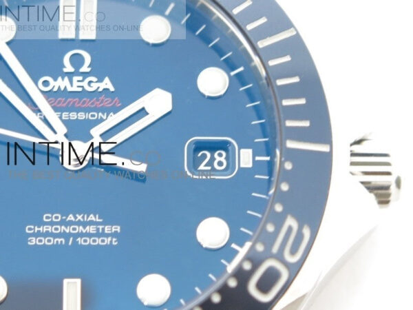 2012 Seamaster 300M Pro SS/SS Blue A2824 – Bild 4