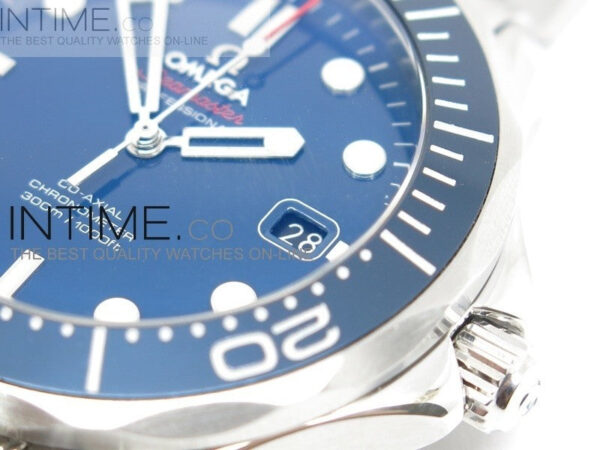 2012 Seamaster 300M Pro SS/SS Blue A2824 – Bild 5