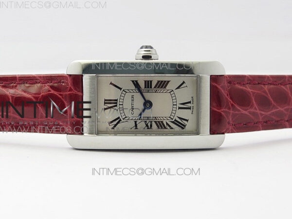 Tank WJTA0029 29mm 8848F SS Silver Dial on Pink Croco Strap Ronda Quartz – Bild 3
