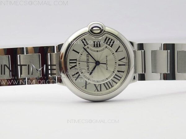 Ballon Bleu 36mm SS K3F 1:1 Best Edition White Textured Dial on SS Bracelet A076 – Bild 4