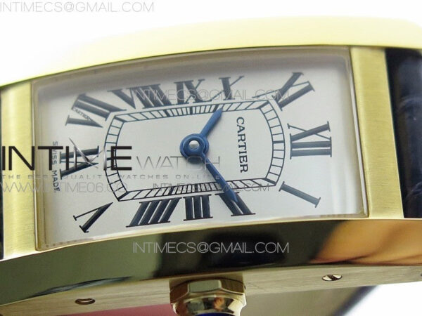 Tank WJTA0029 29mm 8848F YG Silver Dial on Black Croco Strap Ronda Quartz – Bild 4