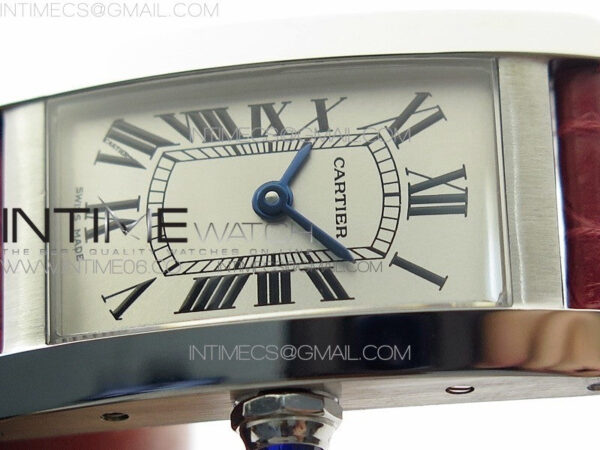 Tank WJTA0029 29mm 8848F SS Silver Dial on Pink Croco Strap Ronda Quartz – Bild 4