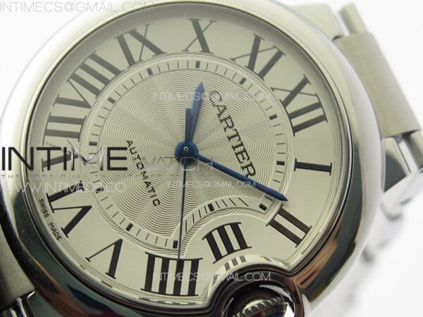 Ballon Bleu 36mm SS K3F 1:1 Best Edition White Textured Dial on SS Bracelet A076 – Bild 5
