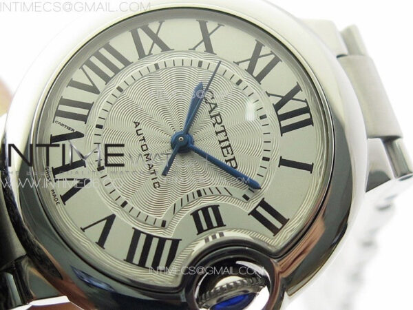 Ballon Bleu 33mm SS K3F 1:1 Best Edition White Textured Dial on SS Bracelet A076 – Bild 5