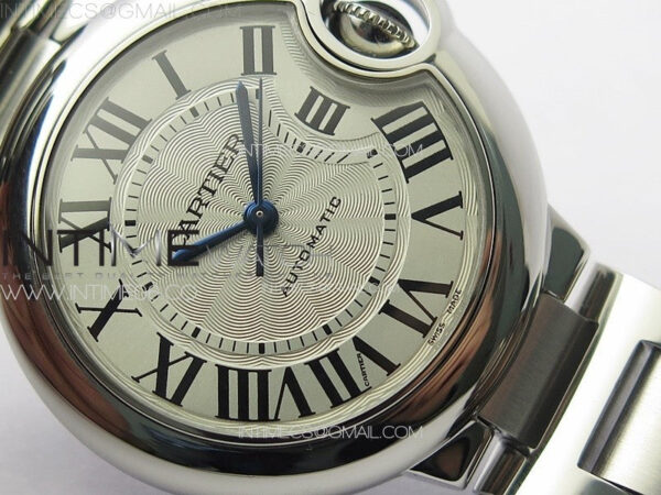 Ballon Bleu 33mm SS K3F 1:1 Best Edition Ice Blue Dial on SS Bracelet A076 – Bild 5