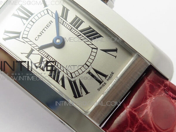 Tank WJTA0029 29mm 8848F SS Silver Dial on Pink Croco Strap Ronda Quartz – Bild 5