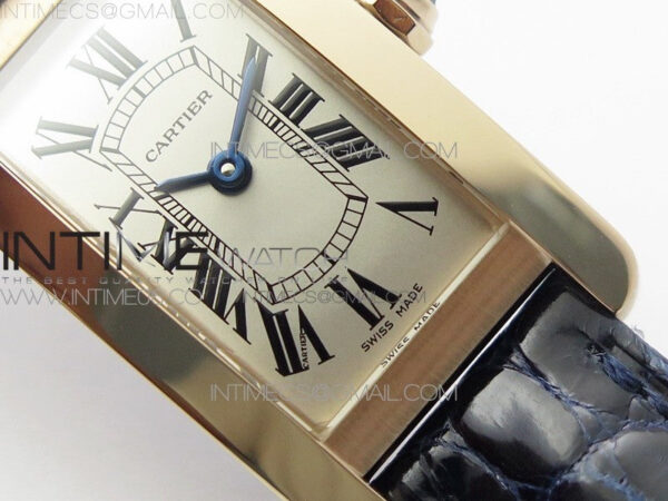 Tank WJTA0029 29mm 8848F RG Silver Dial on Black Croco Strap Ronda Quartz – Bild 5