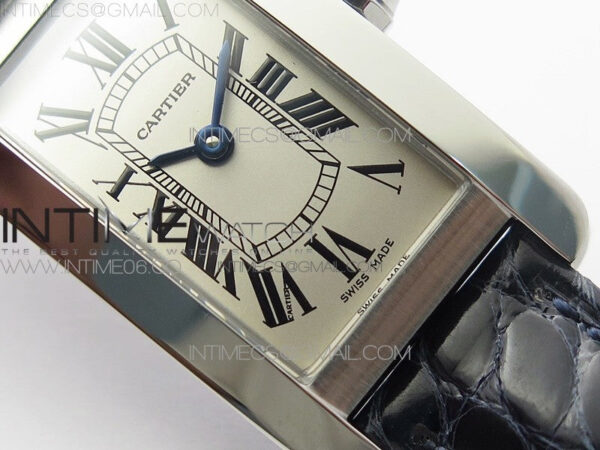 Tank WJTA0029 29mm 8848F SS Silver Dial on Black Croco Strap Ronda Quartz – Bild 5
