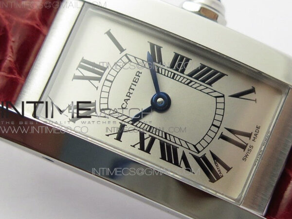 Tank WJTA0029 29mm 8848F SS Silver Dial on Pink Croco Strap Ronda Quartz – Bild 6