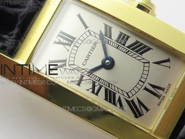 Tank WJTA0029 29mm 8848F YG Silver Dial on Black Croco Strap Ronda Quartz – Bild 6