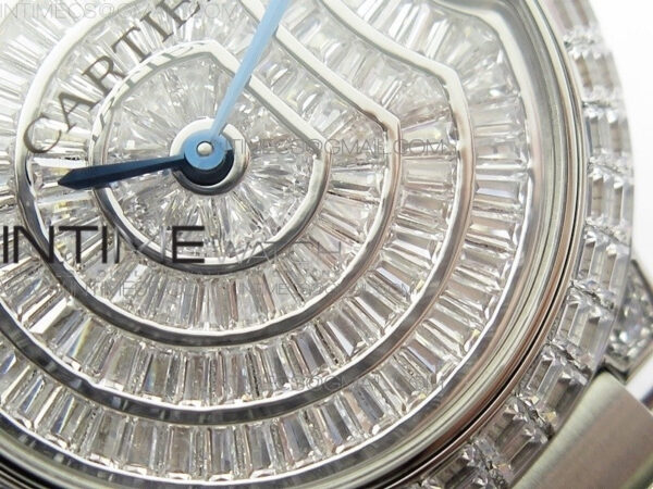 Ballon Bleu T Crystal 36mm SS Full Paved Crystal Dial on SS Bracelet Ronda quartz – Bild 6