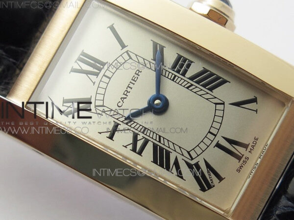 Tank WJTA0029 29mm 8848F RG Silver Dial on Black Croco Strap Ronda Quartz – Bild 6