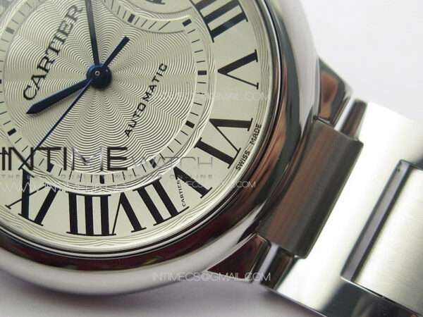 Ballon Bleu 36mm SS K3F 1:1 Best Edition White Textured Dial on SS Bracelet A076 – Bild 7
