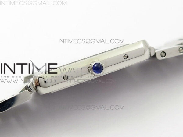 Tank Solo Ladies 28mm SS Diamond Bezel K11F 1:1 Best Edition White Dial on SS Bracelet Ronda Quartz – Bild 7