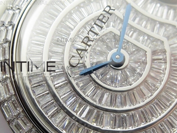 Ballon Bleu T Crystal 36mm SS Full Paved Crystal Dial on SS Bracelet Ronda quartz – Bild 7