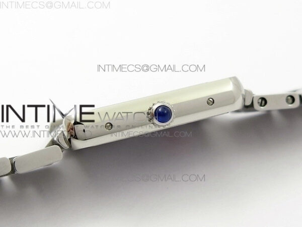 Tank Solo Ladies 25mm SS K11F 1:1 Best Edition White Dial on SS Bracelet Ronda Quartz – Bild 7