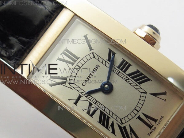 Tank WJTA0029 29mm 8848F RG Silver Dial on Black Croco Strap Ronda Quartz – Bild 7