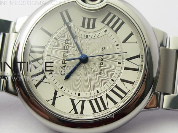 Ballon Bleu 36mm SS K3F 1:1 Best Edition White Textured Dial on SS Bracelet A076 – Bild 8