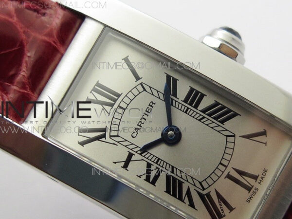 Tank WJTA0029 29mm 8848F SS Silver Dial on Pink Croco Strap Ronda Quartz – Bild 7