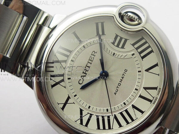 Ballon Bleu 36mm SS K3F 1:1 Best Edition White Textured Dial on SS Bracelet A076 – Bild 9