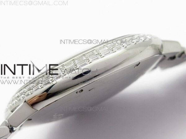 Ballon Bleu T Crystal 42mm SS Full Paved Crystal Dial on SS Bracelet Miyota 9015 – Bild 9