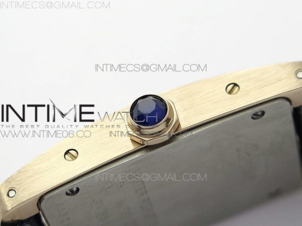 Tank WJTA0029 29mm 8848F RG Silver Dial on Black Croco Strap Ronda Quartz – Bild 9